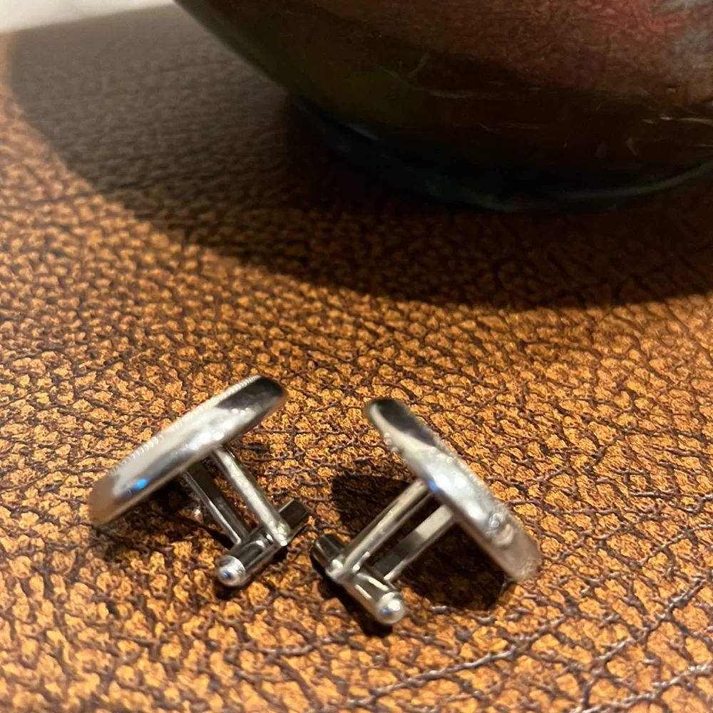 Vintage 1960 Quarters Cufflinks they’re over 60 years old!